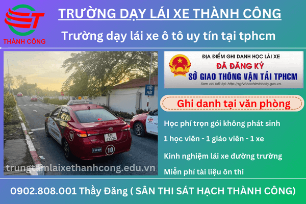 học bằng lái xe ô tô bình tân