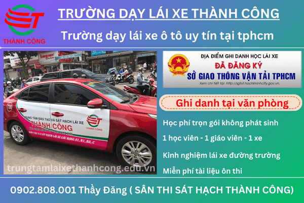 học lái ô tô quận bình tân