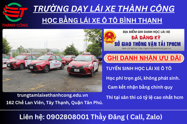 học bằng lái b1 b2 bình thạnh