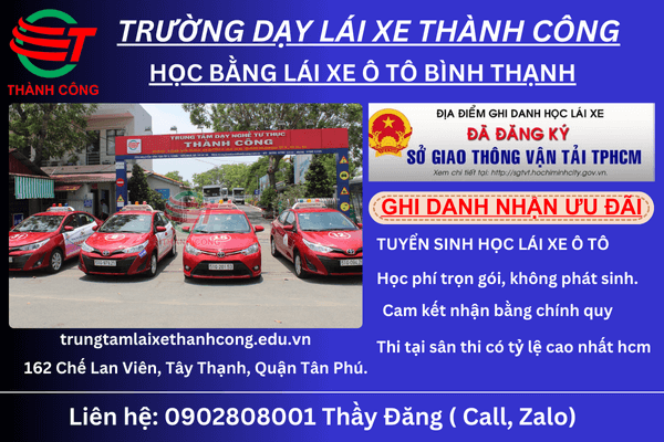 trung tâm học bằng lái xe ô tô B2