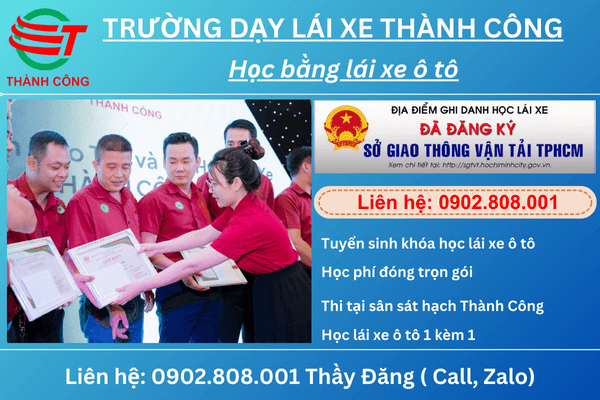 Học bằng lái xe ô tô quận 7