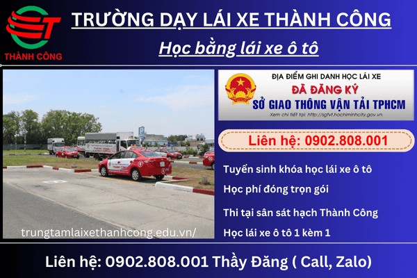 học bằng lái xe quận 8