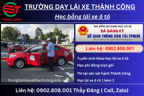 học gplx ô tô nhà bè